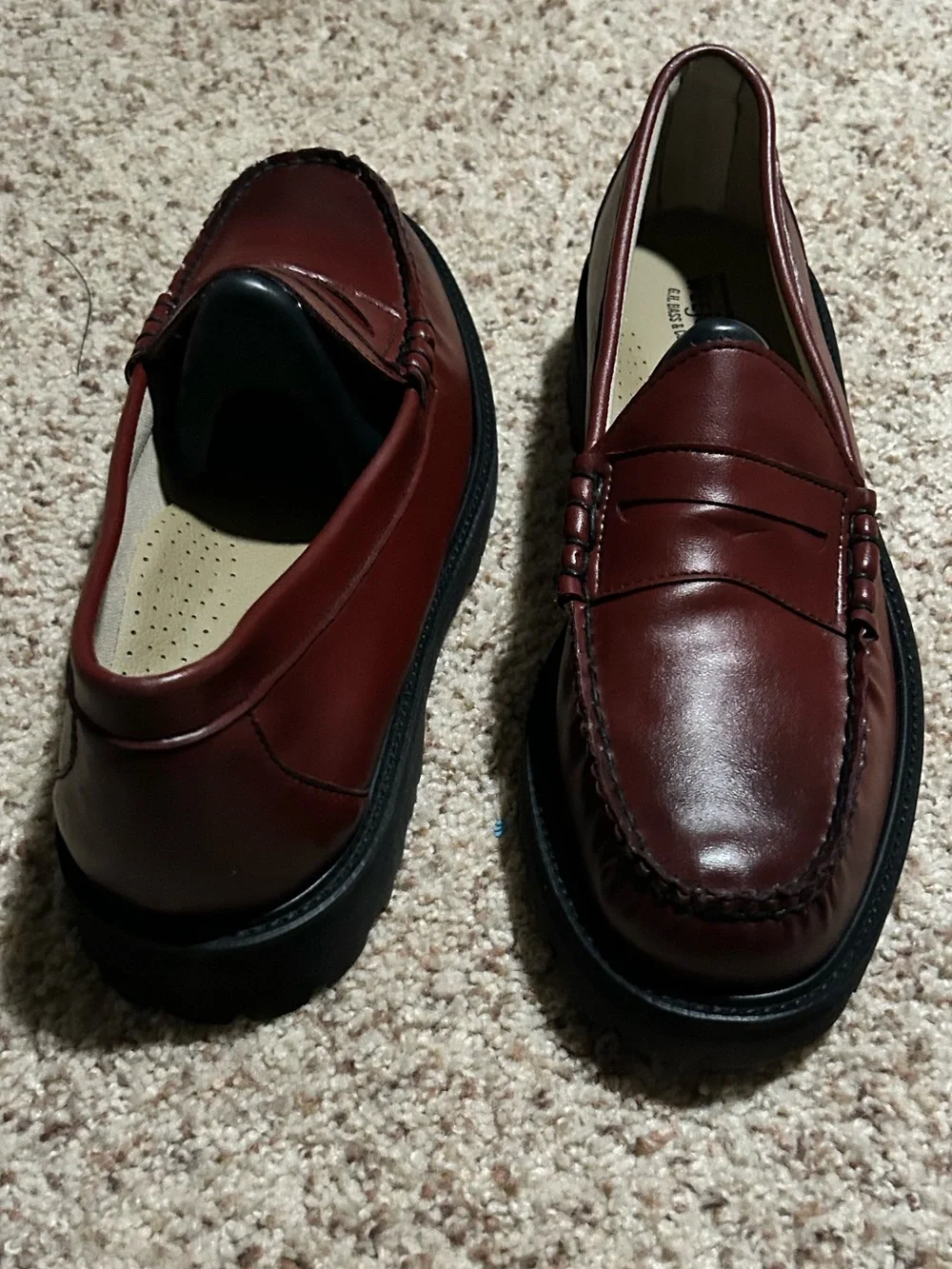 G.H. Bass & Co. Larson Weejuns Leather Slip-On Loafers Men’s 13 Like New